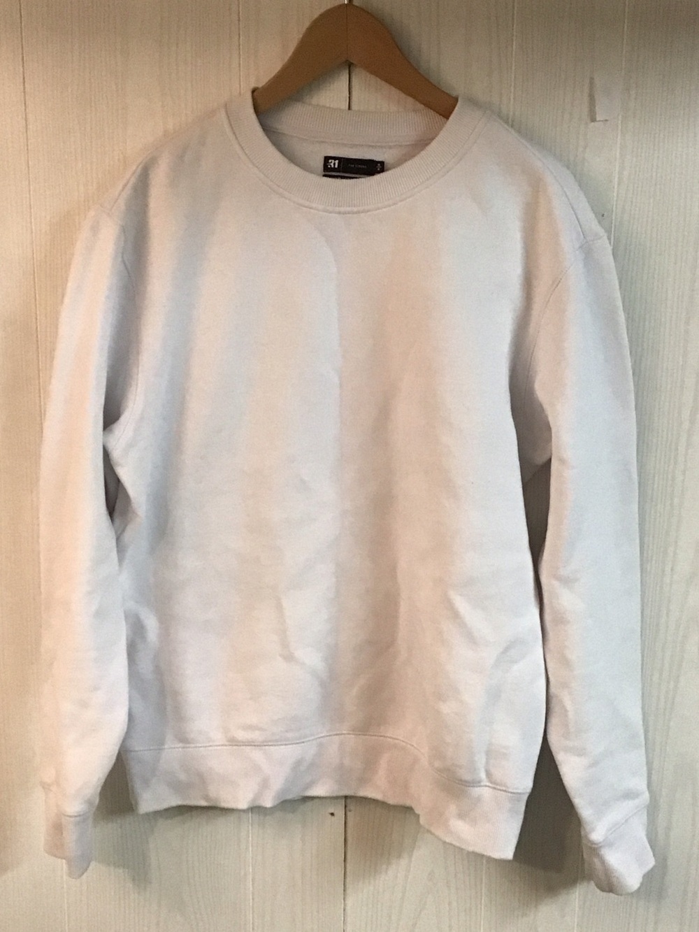 ♥️5/25$Men's Crewneck Sweatshirt - White